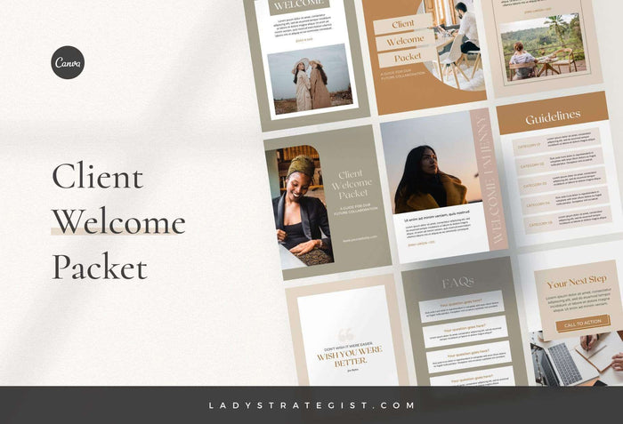 Ladystrategist Service Providers Canva Bundle instagram canva templates social media templates etsy free canva templates