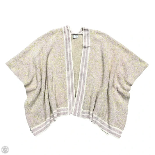 Shawl By Saturday/sunday In Purple & Tan, Size: Osfm