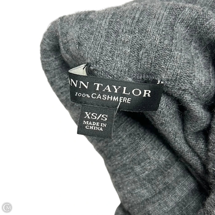 Shawl Cashmere By Ann Taylor In Grey, Size: XS/S