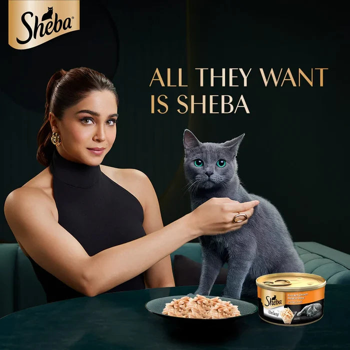 Sheba Deluxe Succulent Chicken Breast in Gravy Wet Cat Food | 85g