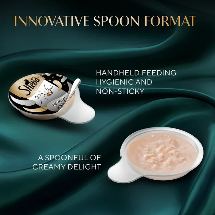 Sheba Melty Spoons Creamy Chicken
