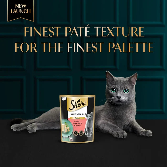 Sheba Sasami Pate Wet Food For Adult Cat - 70 gm