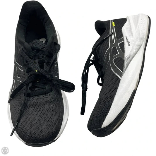 Shoes Athletic By Asics In Black & White, Size: 6
