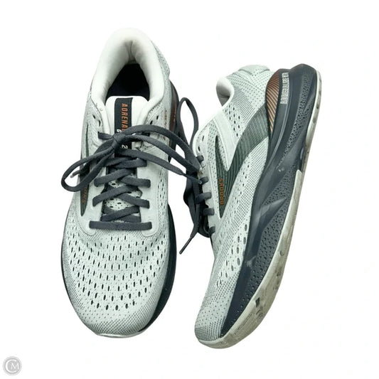Shoes Athletic By Brooks In Blue & Grey, Size: 9