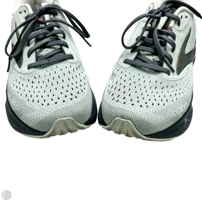 Shoes Athletic By Brooks In Blue & Grey, Size: 9