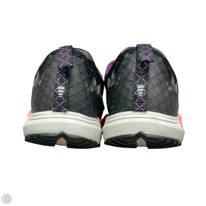 Shoes Athletic By Brooks In Grey & Purple, Size: 9