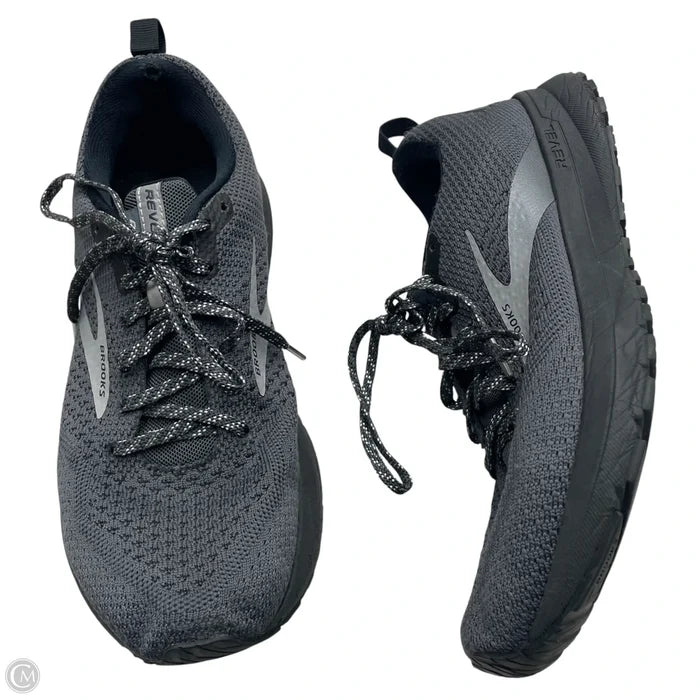 Shoes Athletic By Brooks In Grey, Size: 7
