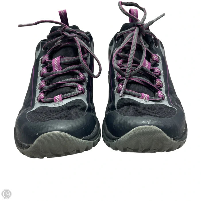 Shoes Athletic By Merrell In Black & Purple, Size: 6.5