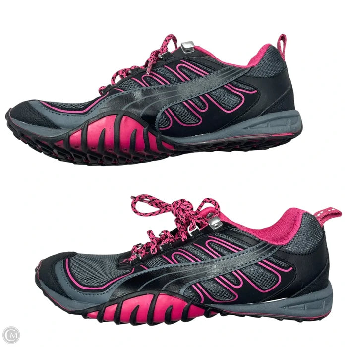 Shoes Athletic By Puma In Black & Pink, Size: 8.5