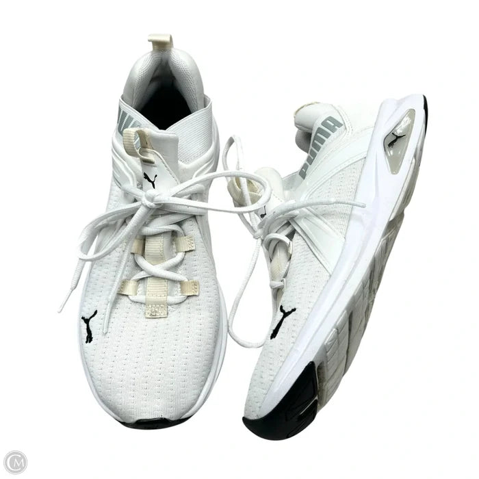 Shoes Athletic By Puma In Cream, Size: 8