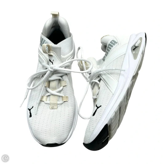 Shoes Athletic By Puma In Cream, Size: 8