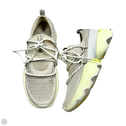 Shoes Athletic By Sorel In Cream & Yellow, Size: 9
