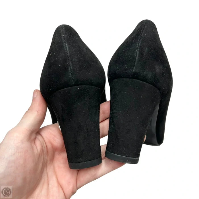 Shoes Designer By Stuart Weitzman In Black, Size: 6.5
