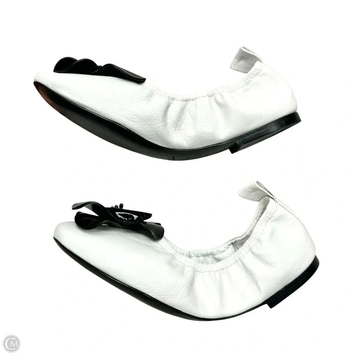 Shoes Designer By Tory Burch In Black & White, Size: 6