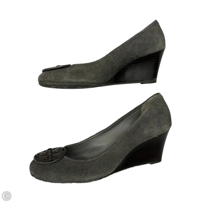 Shoes Designer By Tory Burch In Grey, Size: 7.5