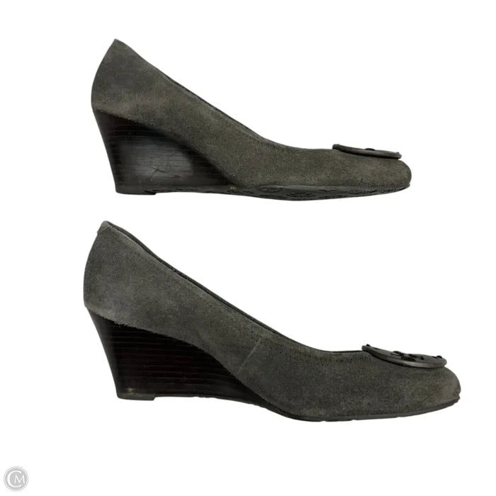 Shoes Designer By Tory Burch In Grey, Size: 7.5