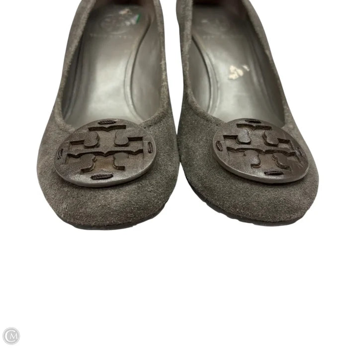 Shoes Designer By Tory Burch In Grey, Size: 7.5