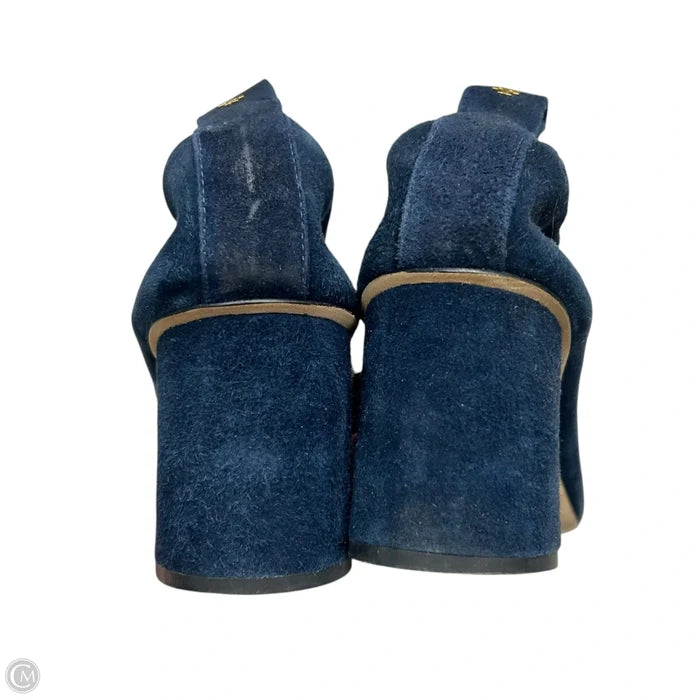 Shoes Designer By Tory Burch In Navy, Size: 10.5