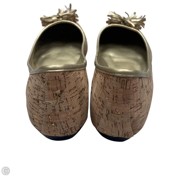 Shoes Flats By J Renee In Tan, Size: 12