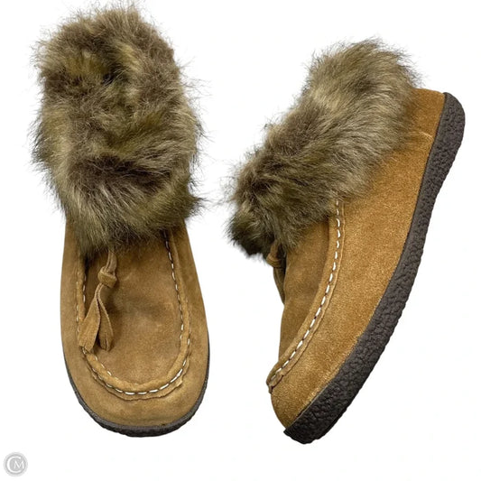 Shoes Flats By Natural Reflections In Brown, Size: 9