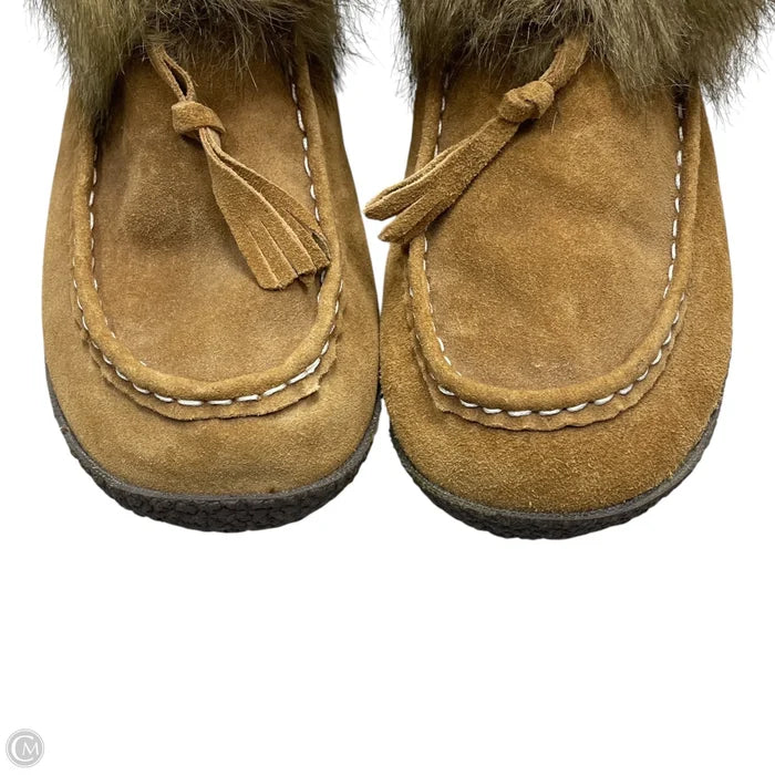 Shoes Flats By Natural Reflections In Brown, Size: 9