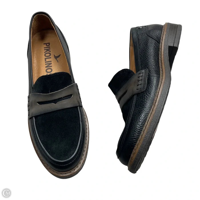 Shoes Flats By Pikolinos In Black, Size: 7.5