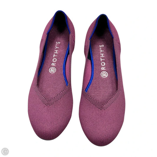 Shoes Flats By Rothys In Purple, Size: 11