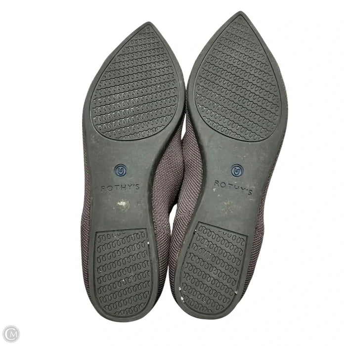 Shoes Flats By Rothys In Purple, Size: 6.5
