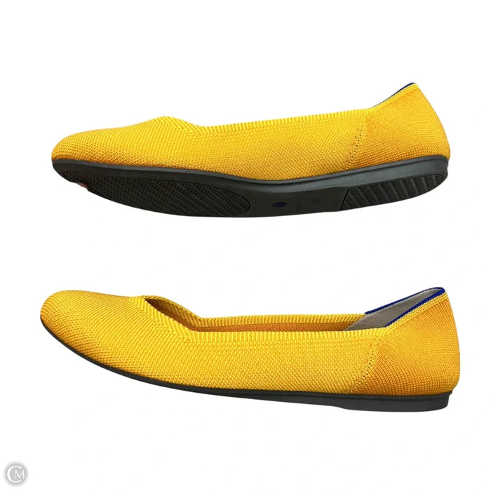 Shoes Flats By Rothys In Yellow, Size: 10.5