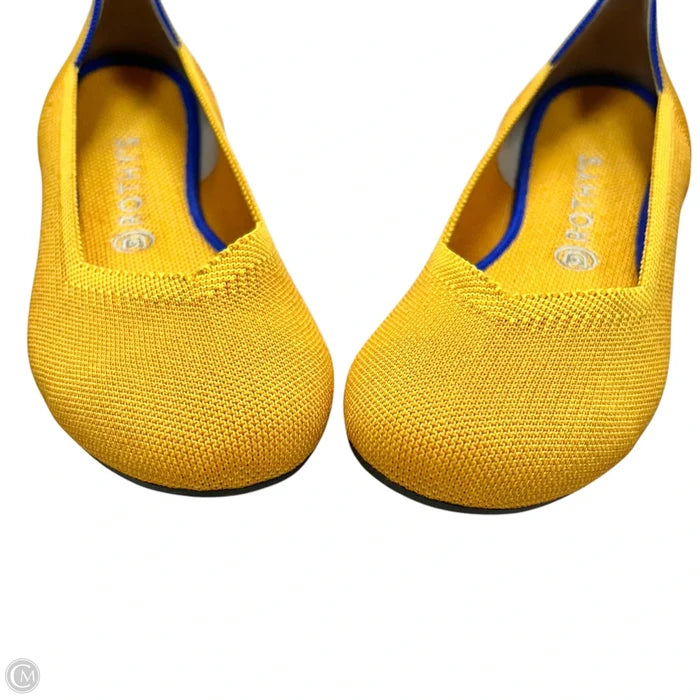 Shoes Flats By Rothys In Yellow, Size: 10.5