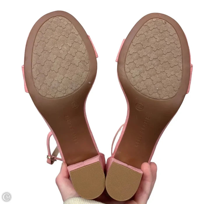 Shoes Heels Block By Kelly And Katie In Pink, Size: 6.5