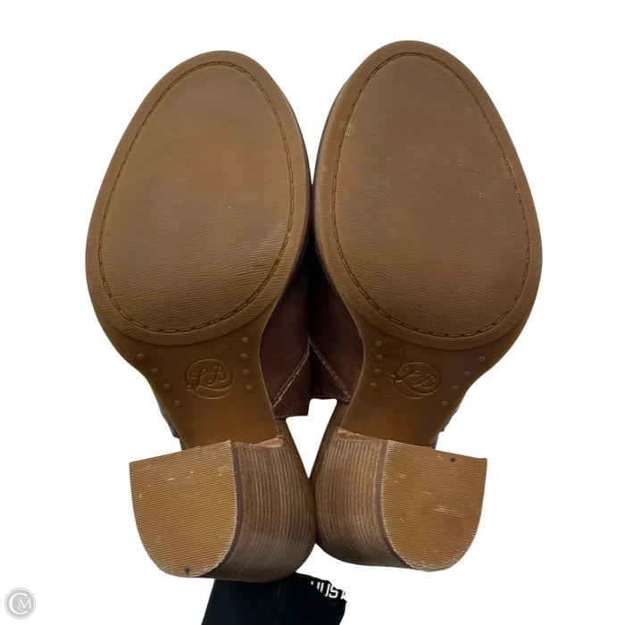 Shoes Heels Block By Lucky Brand In Brown, Size: 5.5