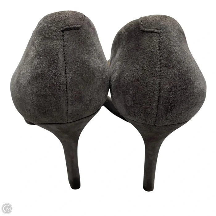 Shoes Heels Kitten By Jessica Simpson In Grey, Size: 7.5