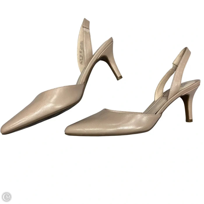 Shoes Heels Kitten By Life Stride In Beige, Size: 9.5