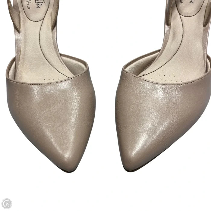 Shoes Heels Kitten By Life Stride In Beige, Size: 9.5