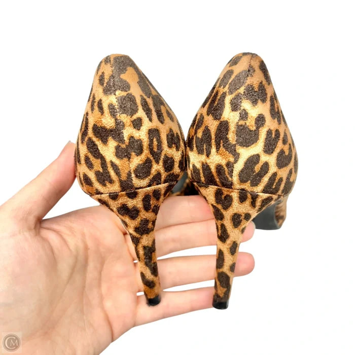 Shoes Heels Stiletto By Bandolino In Animal Print, Size: 7