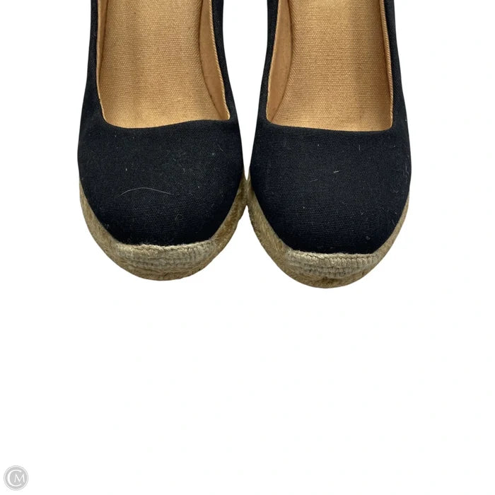 Shoes Heels Wedge By J. Crew In Black & Tan, Size: 6