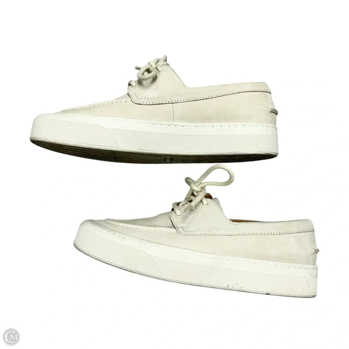 Shoes Sneakers By Sperry In Cream, Size: 8.5