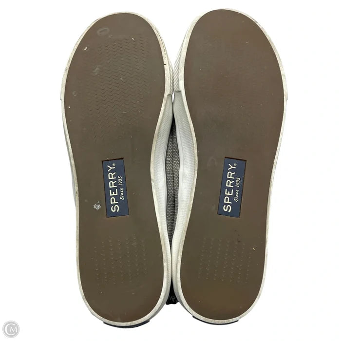 Shoes Sneakers By Sperry In Taupe, Size: 7