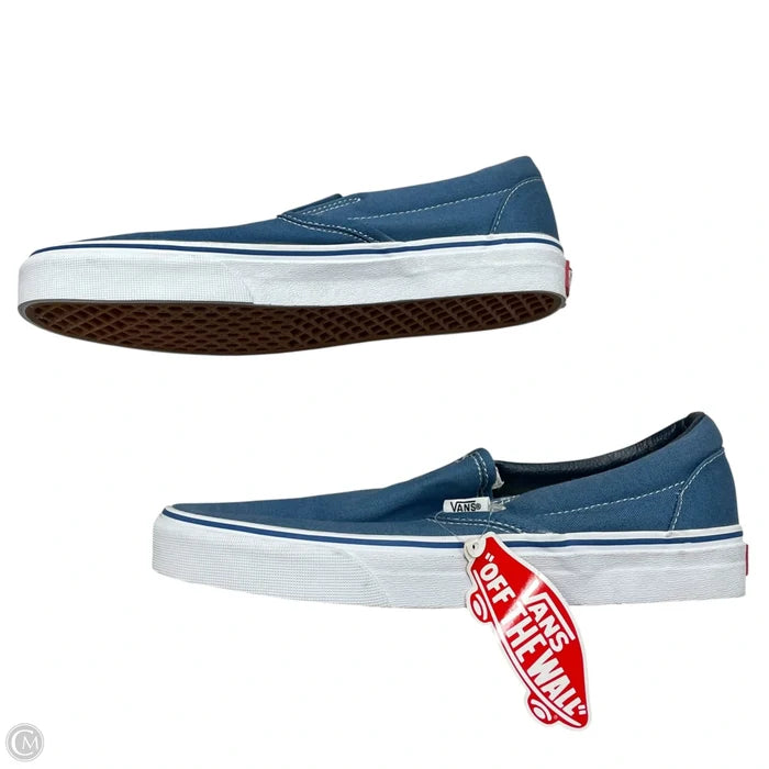 Shoes Sneakers By Vans In Blue, Size: 9.5