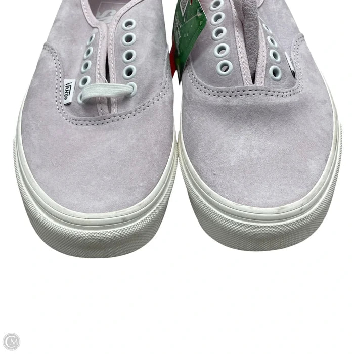 Shoes Sneakers By Vans In Purple, Size: 10