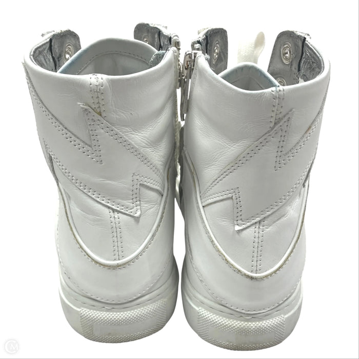 Shoes Sneakers By Zadig And Voltaire In White, Size: 6.5