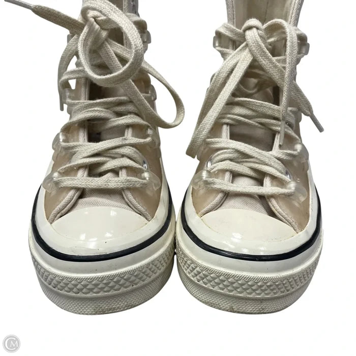 Shoes Sneakers Platform By Converse In Beige, Size: 5.5