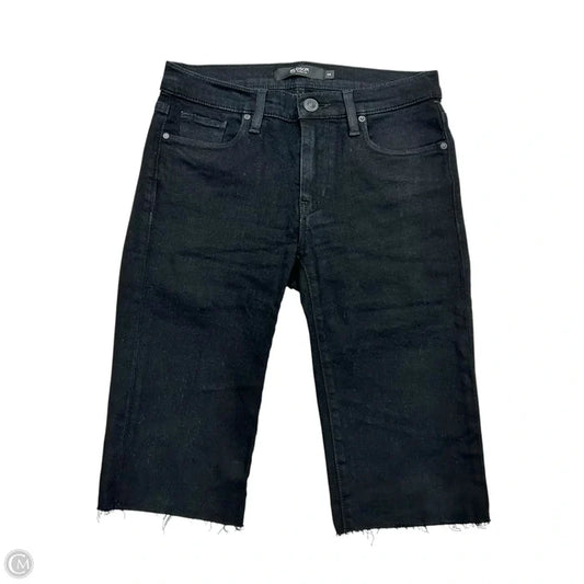 Shorts By Hudson In Black Denim, Size: 0
