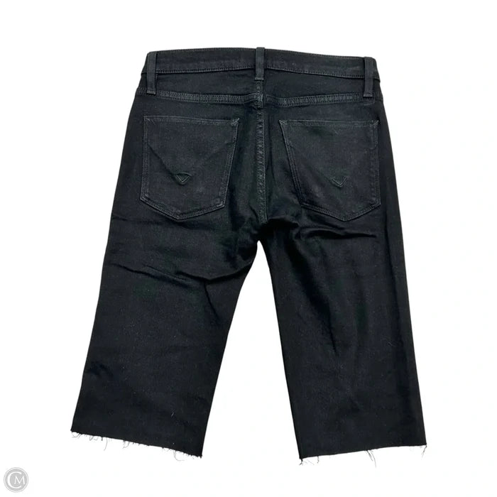 Shorts By Hudson In Black Denim, Size: 0