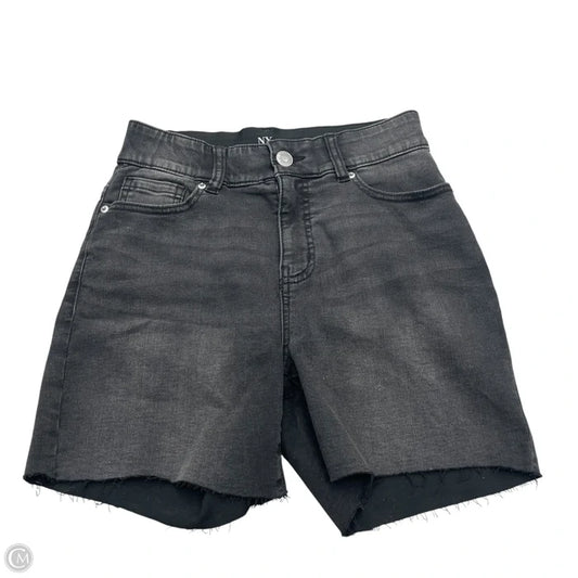 Shorts By New York And Co In Black Denim, Size: 10