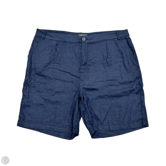 Shorts By Not Your Daughters Jeans In Navy, Size: 14