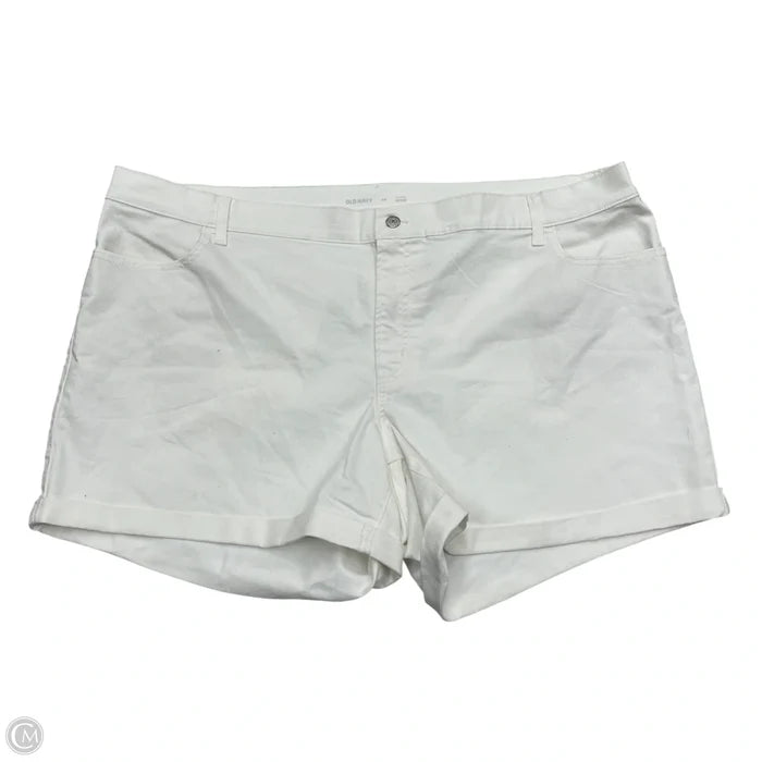 Shorts By Old Navy In White Denim, Size: 24