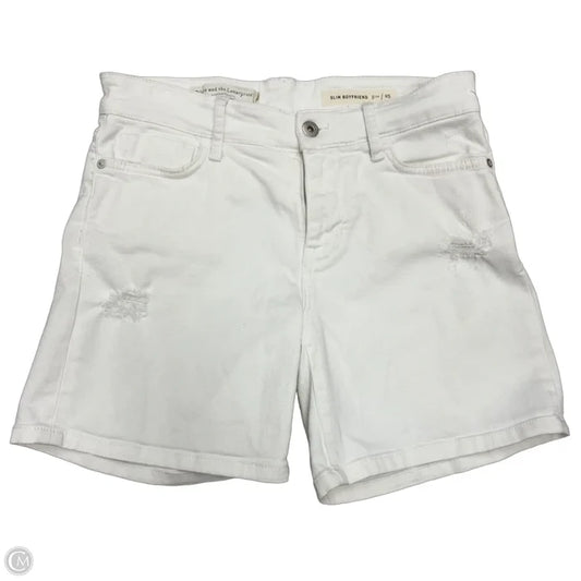 Shorts By Pilcro In White Denim, Size: 2