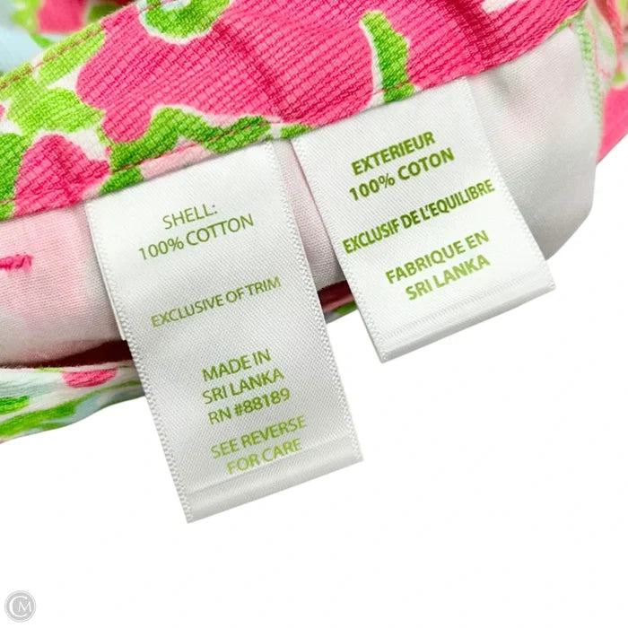 Shorts Designer By Lilly Pulitzer In Green & Pink, Size: 0
